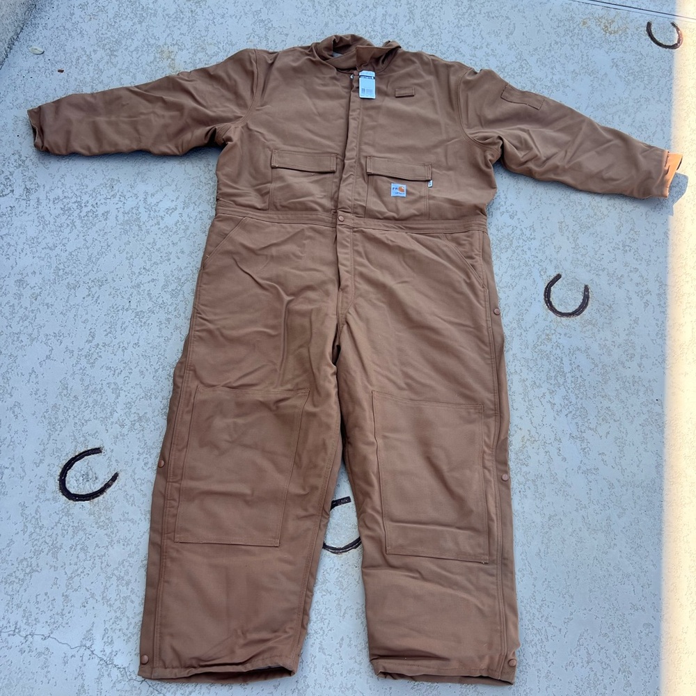 Carhartt Men's Brown Overalls